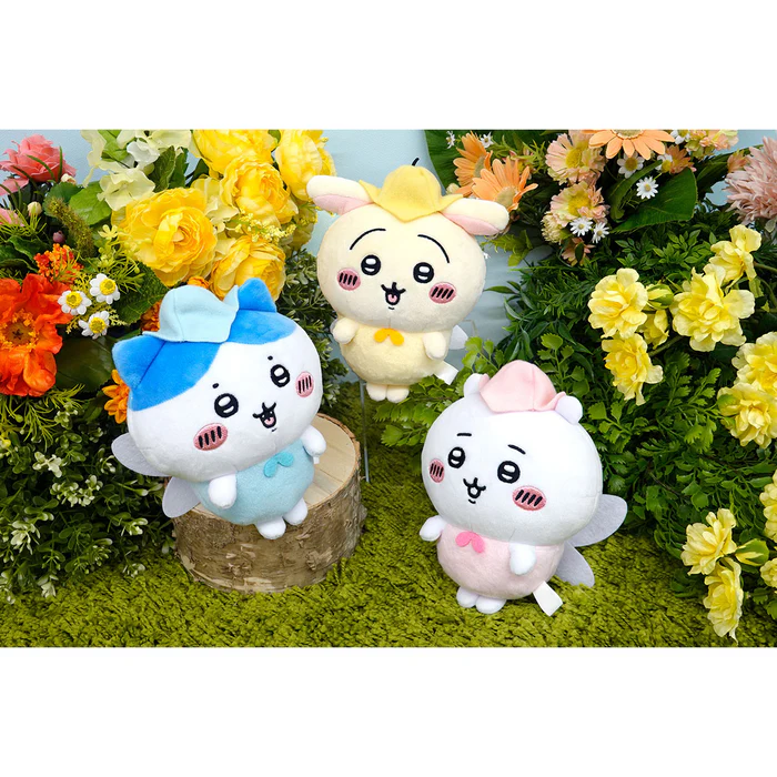 Japan Chiikawa Chubby Potetama Plush Toy - Usagi Fairy