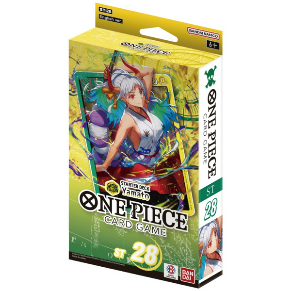 One Piece TCG: Yellow Starter Deck Display (ST-28) One Piece TCG: Yellow Starter Deck Display (ST-28)