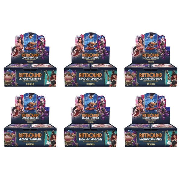 Riftbound - League of Legends TCG Origins Booster Case Riftbound - League of Legends TCG Origins Booster Case