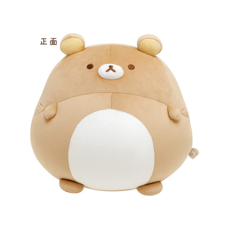 San-X Round Belly Plush (L) - Rilakkuma