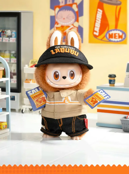 THE MONSTER LABUBU Wacky Mart Plush Pendant keychain （Pre-Order 6