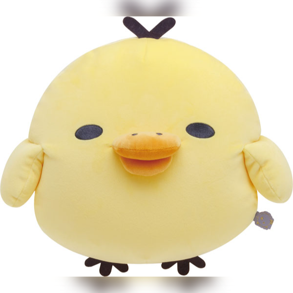 Rilakkuma Dozing with You Super Mochi Pillow Kiiroitori