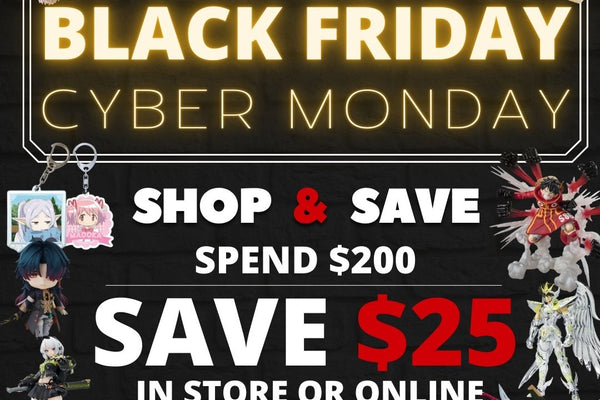 Black Friday & Cyber Monday Sale is here!