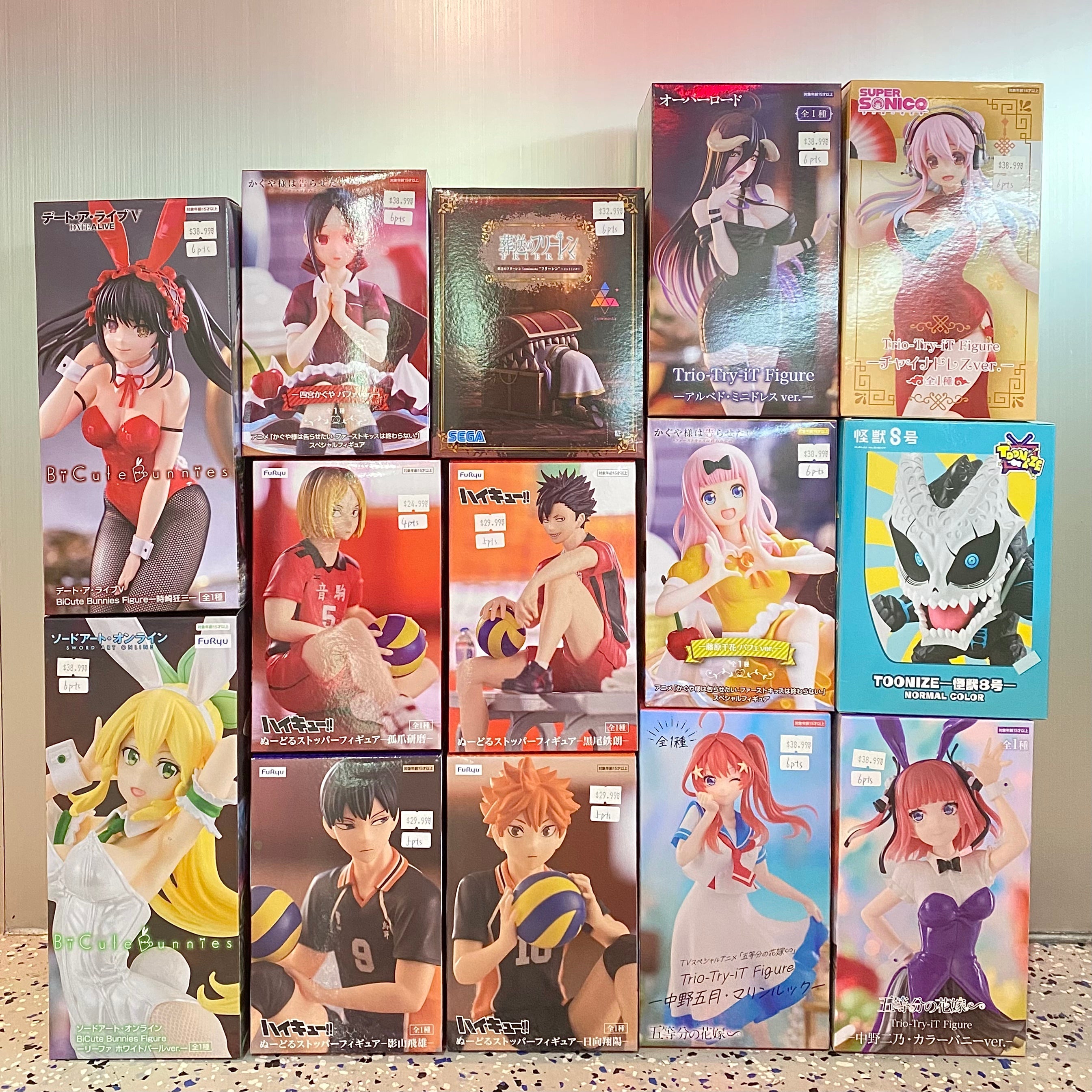 New Waifu Prize Figures In Stock at Project KE – 01/16/25!