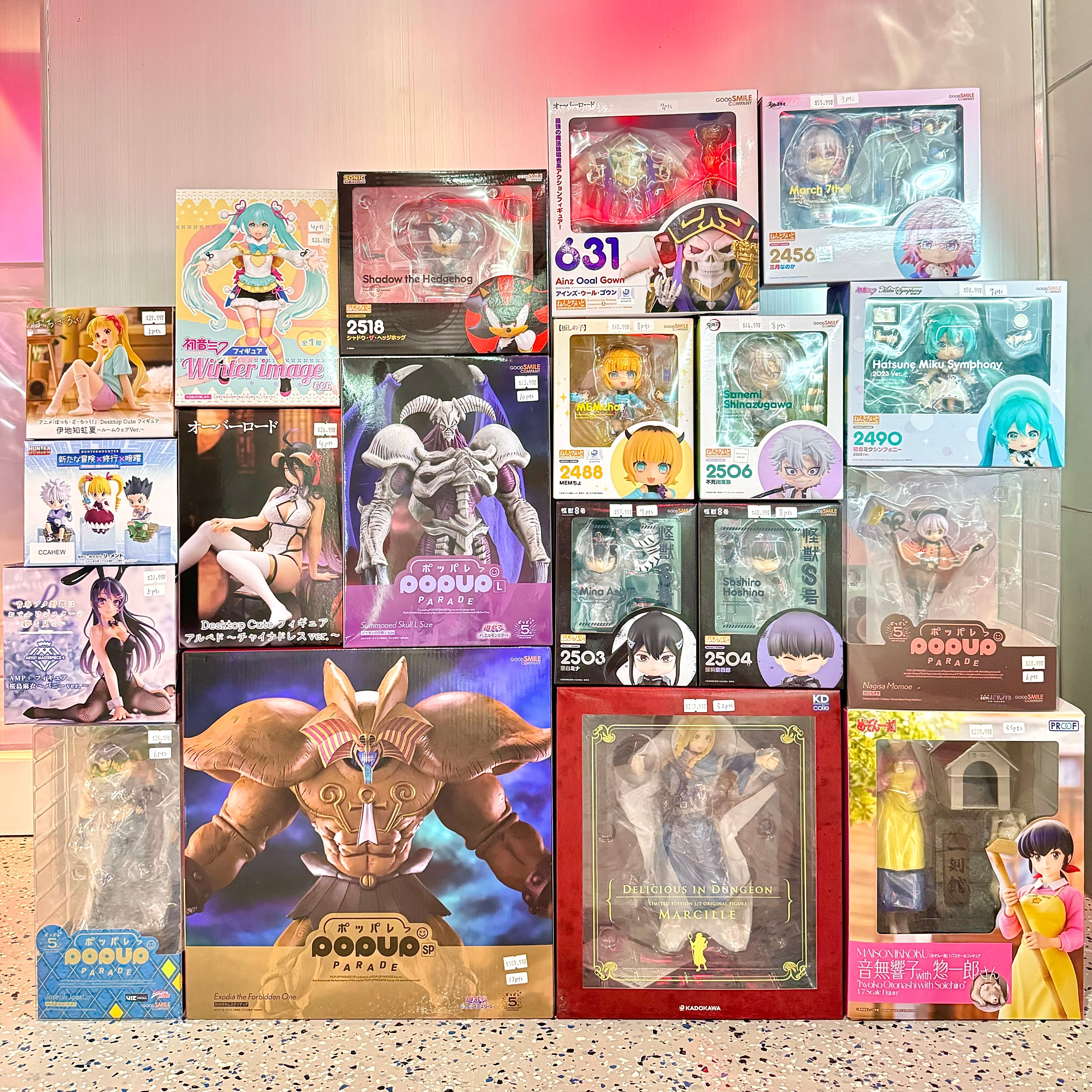 New Figures in stock! 01/16/25