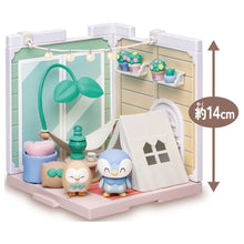 Pokemon Poke Peace House Belamping Terrace Rowlet & Piplup