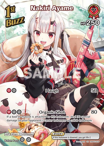 Nakiri Ayame (SR) (hBP02-034) - Quintet Spectrum (BP02E)