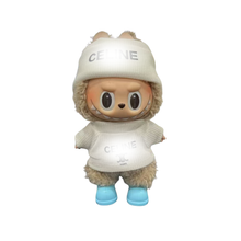 Beige Streetwear Set – Inspired by CELINE for Labubu Collectibles