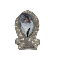 Labubu LV Inspired Hoodie Outfit -Gray