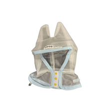 Clear Raincoat with Blue Trim – Weather-Ready Wear for Labubu Collectibles