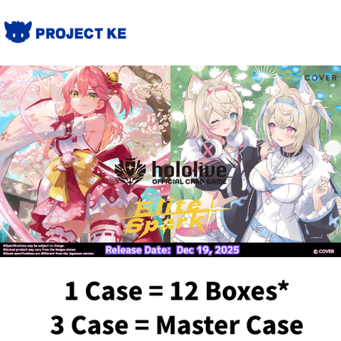 Hololive TCG: Elite Spark Booster Case [English Version]