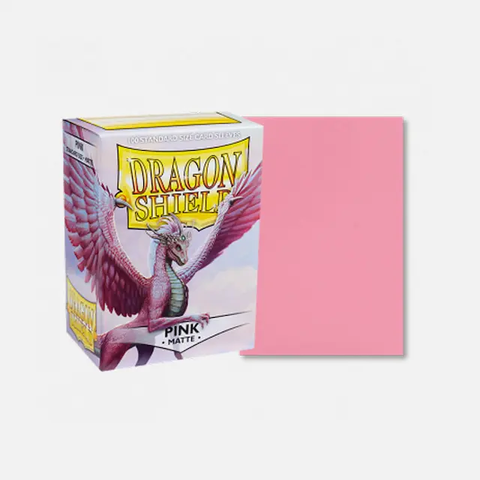 Dragon Shield Player's Choice Matte Sleeves - Pink (100-Pack) - Dragon Shield Card Sleeves