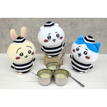 Japan Chiikawa Chubby Potetama Plush Toy - Hachiware / Prisoner In Jail