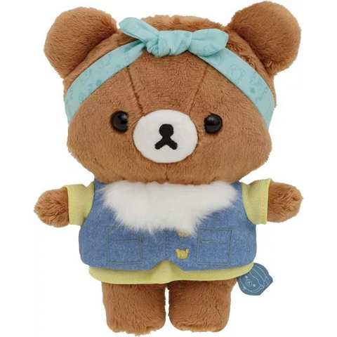 Komorebi Camp Plush Toy, Chai Bear (Dimen Vest and T-Shirt)