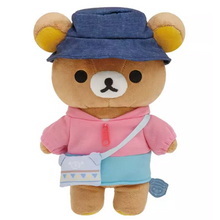 Komorebi Camp Plush Toy, Rilakkuma (Mountain Parka and Sacoche)