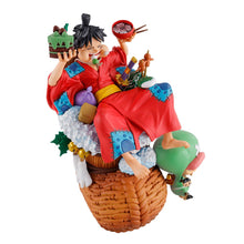 One Piece Luffy Logbox Rebirth Petitrama DX Statue