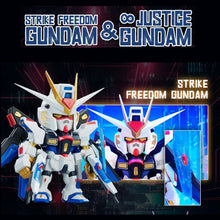 Mobile Suit Gundam - Mini Strike Freedom Gundam & Infinite Justice Gundam QMSV Figure Blind Box