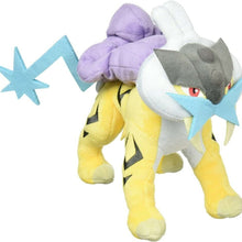 San-ei PP62 Pokemon Plush Doll All Star Collection Raikou S TJN