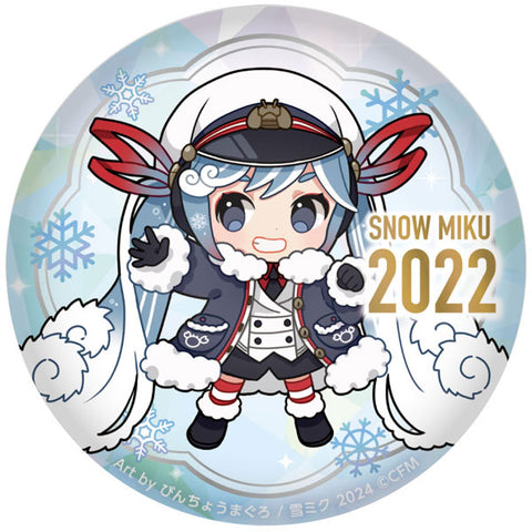 SNOW MIKU 2024 Squishy Tin Badge 15th Memorial Visual 2022ver.(Released)