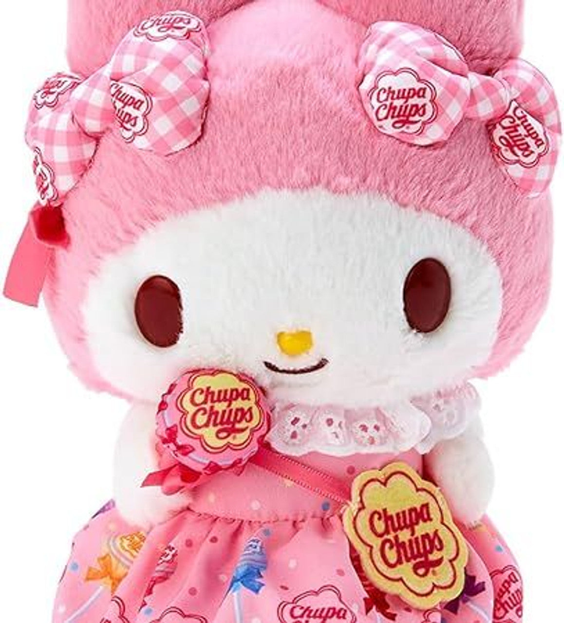 My Melody Chupa Chups ぬいぐるみ マスコットホルダー Sanrio-Plush-My-Melody-Chupa-