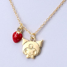 [Sanrio] -Shortcake Design Series- Plush & Necklace - Kuromi