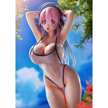 Super Sonico White Swimwear Style