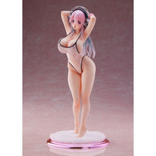 Super Sonico White Swimwear Style