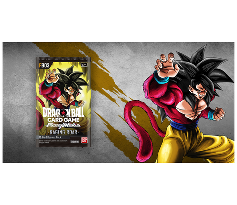 Dragon Ball Super Fusion World TCG: Raging Roar Booster Pack(FB03) (English)