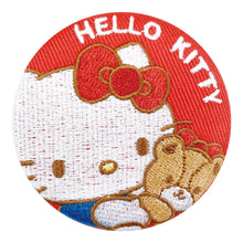 Sanrio Characters Trading Embroidery Can Badge Friends