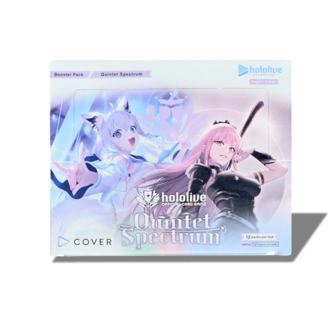 Hololive TCG - Quintet Spectrum Booster Box - Quintet Spectrum (BP02E)