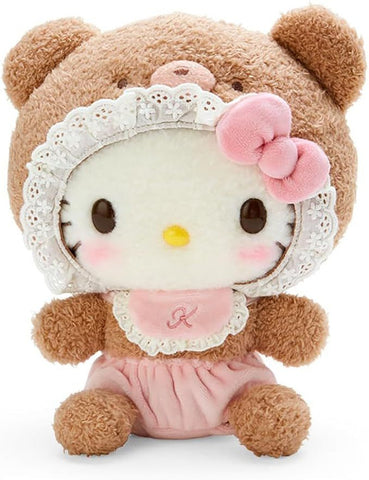 Sanrio Original Plush Toy - Hello Kitty / Latte Bear Baby