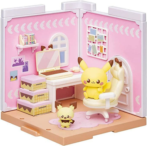 Pokemon Poke Peace House Hobby Room Pichu & Pikachu