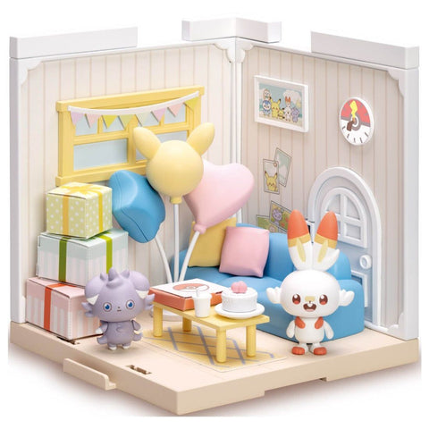 Pokemon Poke Peace House Lounge Scorbunny & Espurr