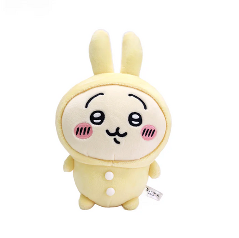 Japan Chiikawa Chubby Potetama Plush Toy - Usagi / Pajamas Party