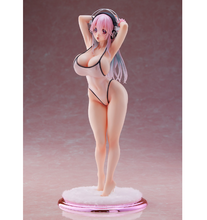 Super Sonico White Swimwear Style