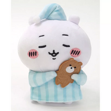 Japan Chiikawa Chubby Potetama Plush Toy - Chiikawa / Good Night Pajamas