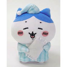 Japan Chiikawa Chubby Potetama Plush Toy - Hachiware / Good Night Pajamas