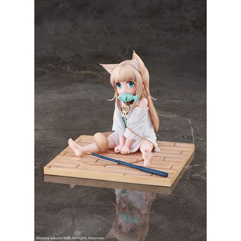 My Cat is a Kawaii Girl Kinako Sitting Fish Version Limited Edition 1:6 Scale Statue