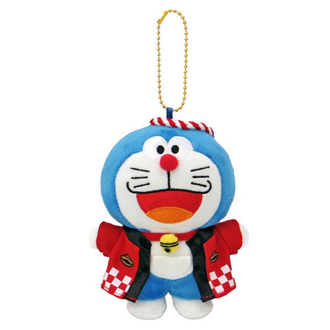 Japan Doraemon Mascot Holder - Summer Festival / Have Fun