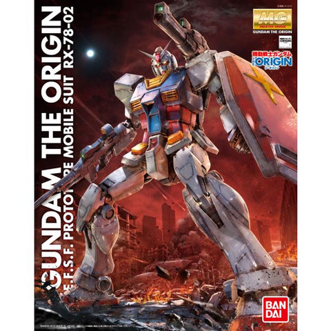 RX-78-02 Gundam MG 1/100 Model Kit