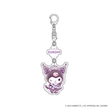 Linked Acrylic Key Chain Kuromi 01 Kuromi (Graff Art Illustration)