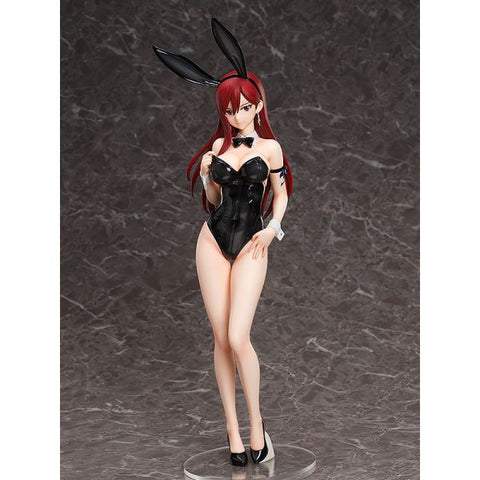 Fairy Tail Erza Scarlet Bare Leg Bunny Version 1:4 Statue