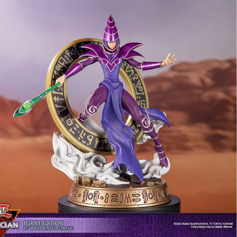 Yu-Gi-Oh! Dark Magician PVC Statue (Purple Variant)