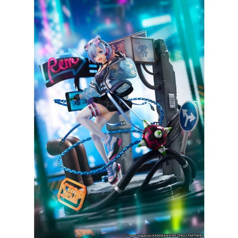 Re:Zero Rem Neon City Version 1:7 Scale Statue