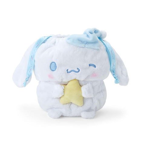Japan Sanrio Original Stuffed Toy Purse - Cinnamoroll : Sleepy Time