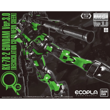 MG 1/100 RX-78-2 GUNDAM Ver.3.0 [RECIRCULATION COLOR/NEON GREEN] [Gundam Base Limited]