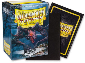 Dragon Shield Player's Choice Matte Sleeves - Black (100-Pack) - Dragon Shield Card Sleeves