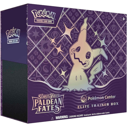 Pokémon TCG: Scarlet & Violet-Paldean Fates Pokémon Center Elite Trainer Box
