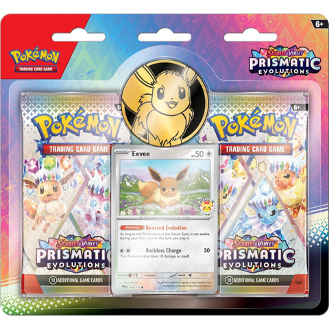 Pokémon - Trading Card Game: Scarlet & Violet - Prismatic Evolutions 2-Pack Blister