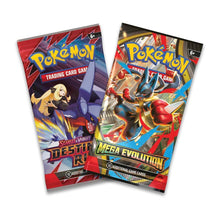 Pokémon TCG: Mega Heroes Mini Tin – Mega Lucario (1 Sticker, 1 Art Card & 2 Booster Packs)